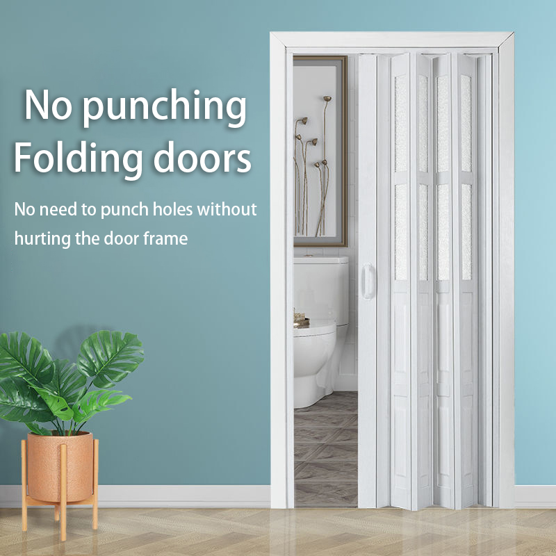 Space saving PVC Folding Door 