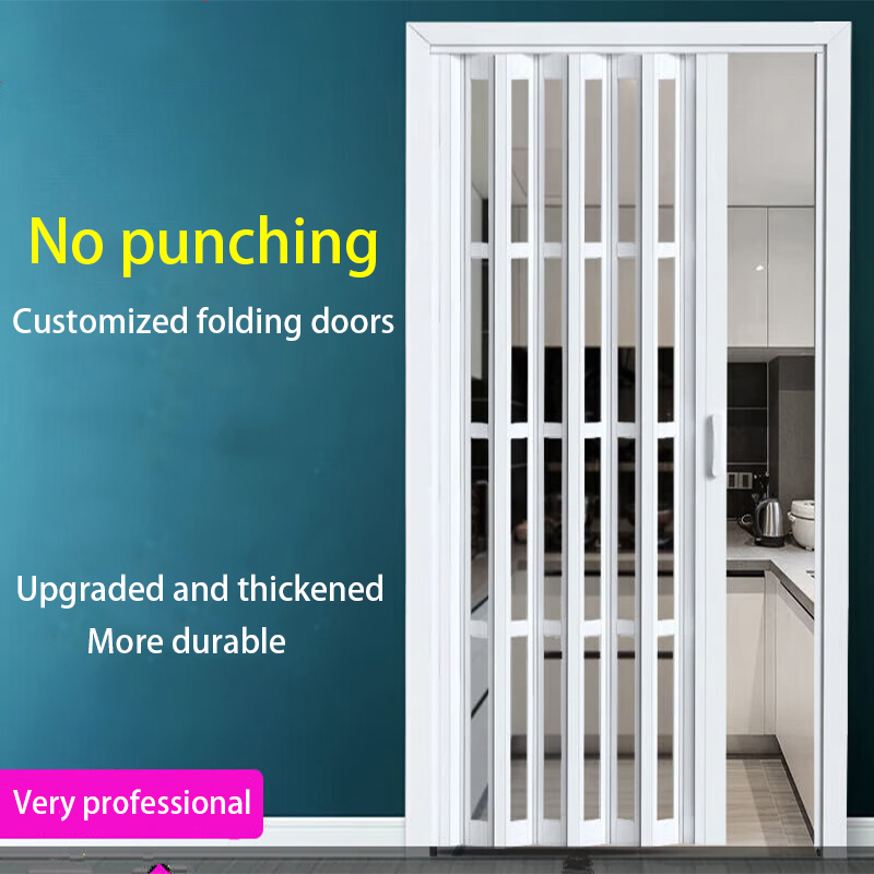 Space saving PVC Folding Door 